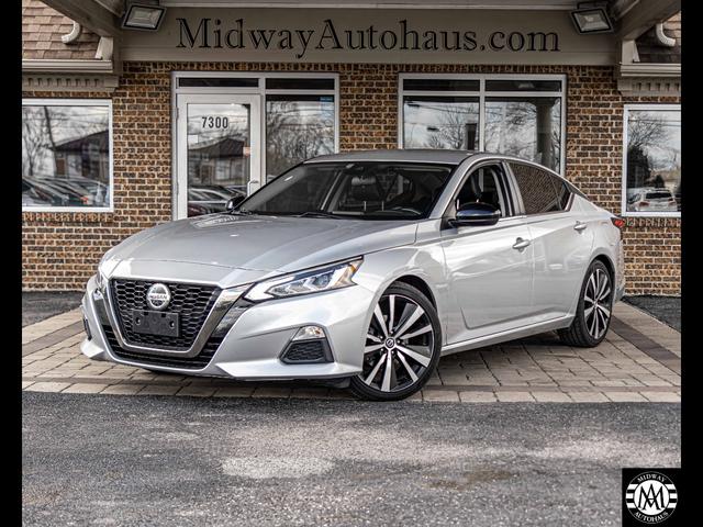 Silver 2020 Nissan Altima Sedan Front-Wheel Drive Automatic
