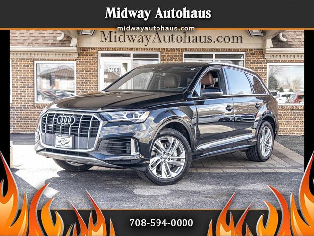 Black 2020 Audi Q7 SUV / Crossover All-Wheel Drive Automatic