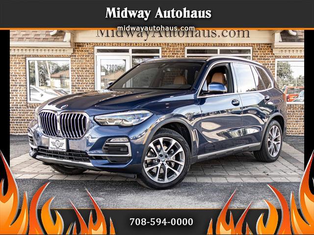 Blue 2021 BMW X5 SUV / Crossover All-Wheel Drive Automatic