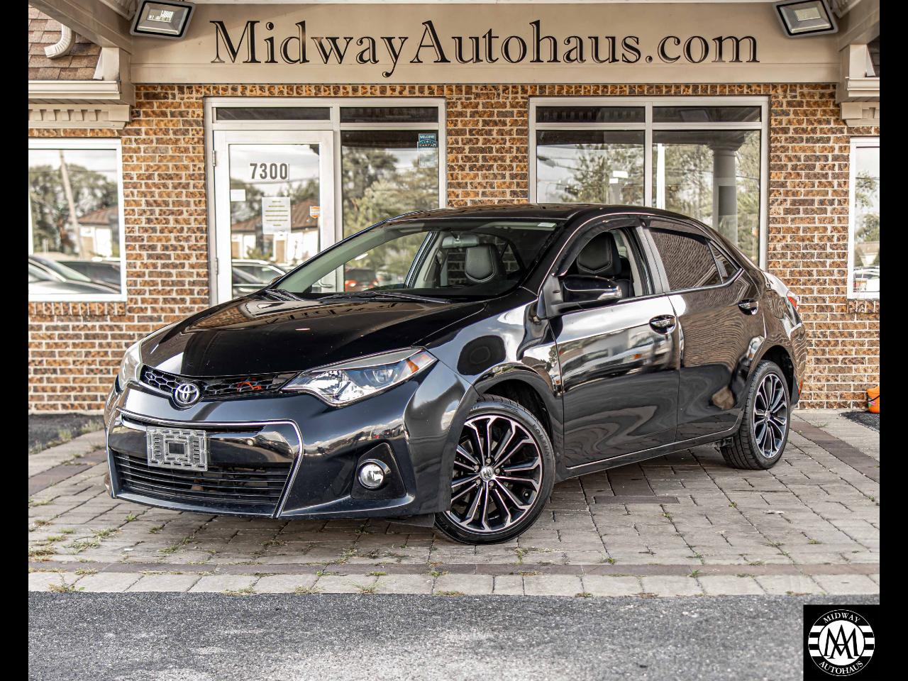 2016 Toyota Corolla S Plus