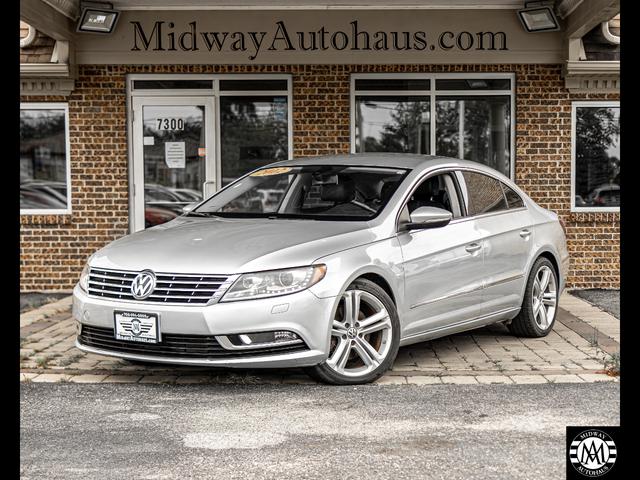 Silver 2013 Volkswagen CC Sedan Front-Wheel Drive 6-Speed Automatic