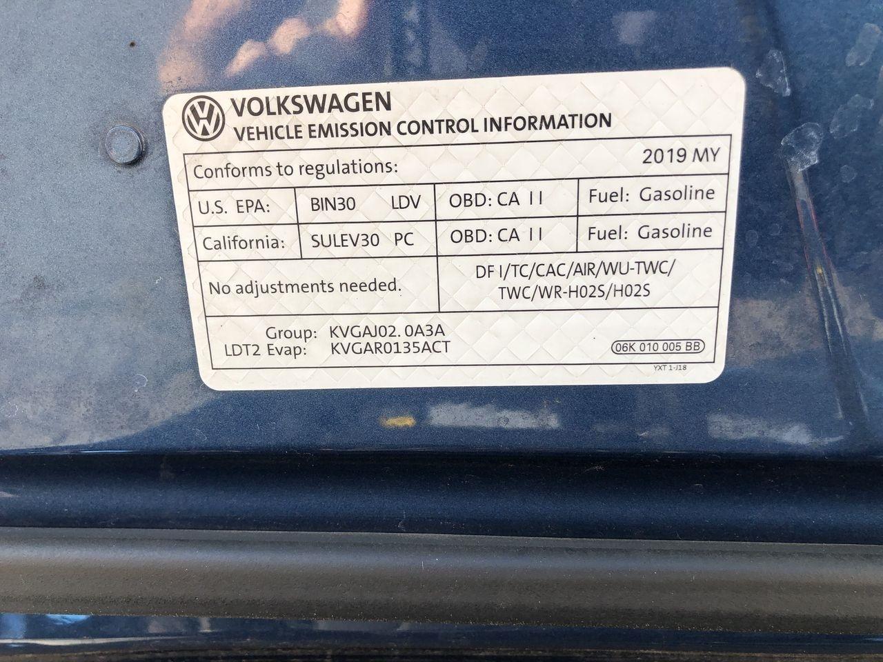 Volkswagen Tiguan 2.0T SE 4MOTION 2019