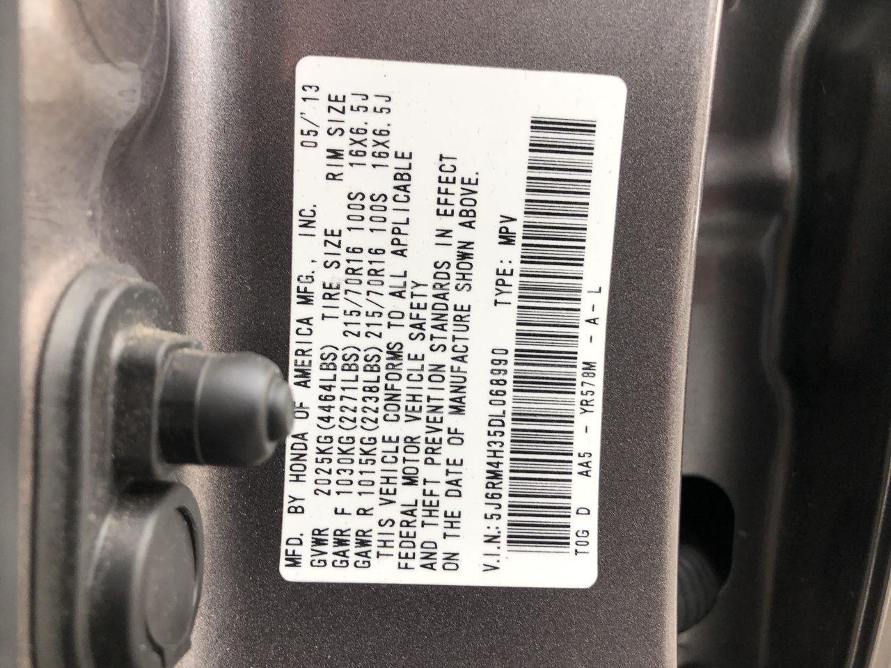 Honda CR-V AWD 5dr LX 2013