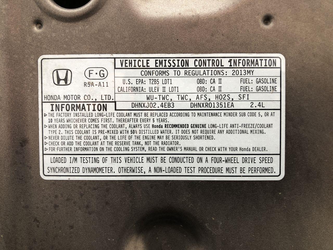 Honda CR-V AWD 5dr LX 2013