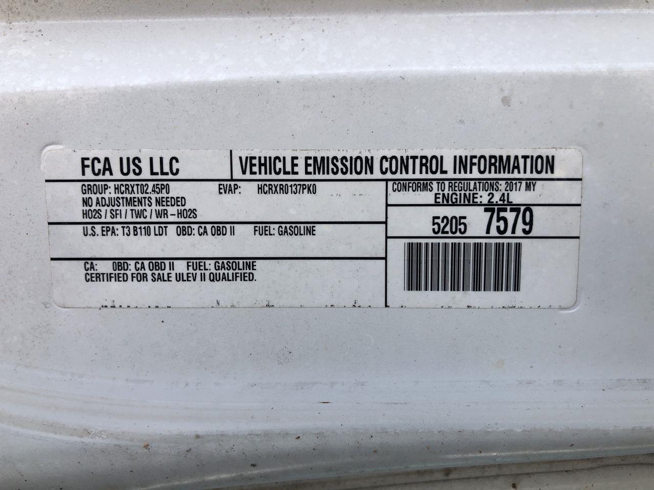 RAM ProMaster City Cargo Van Tradesman Van 2017