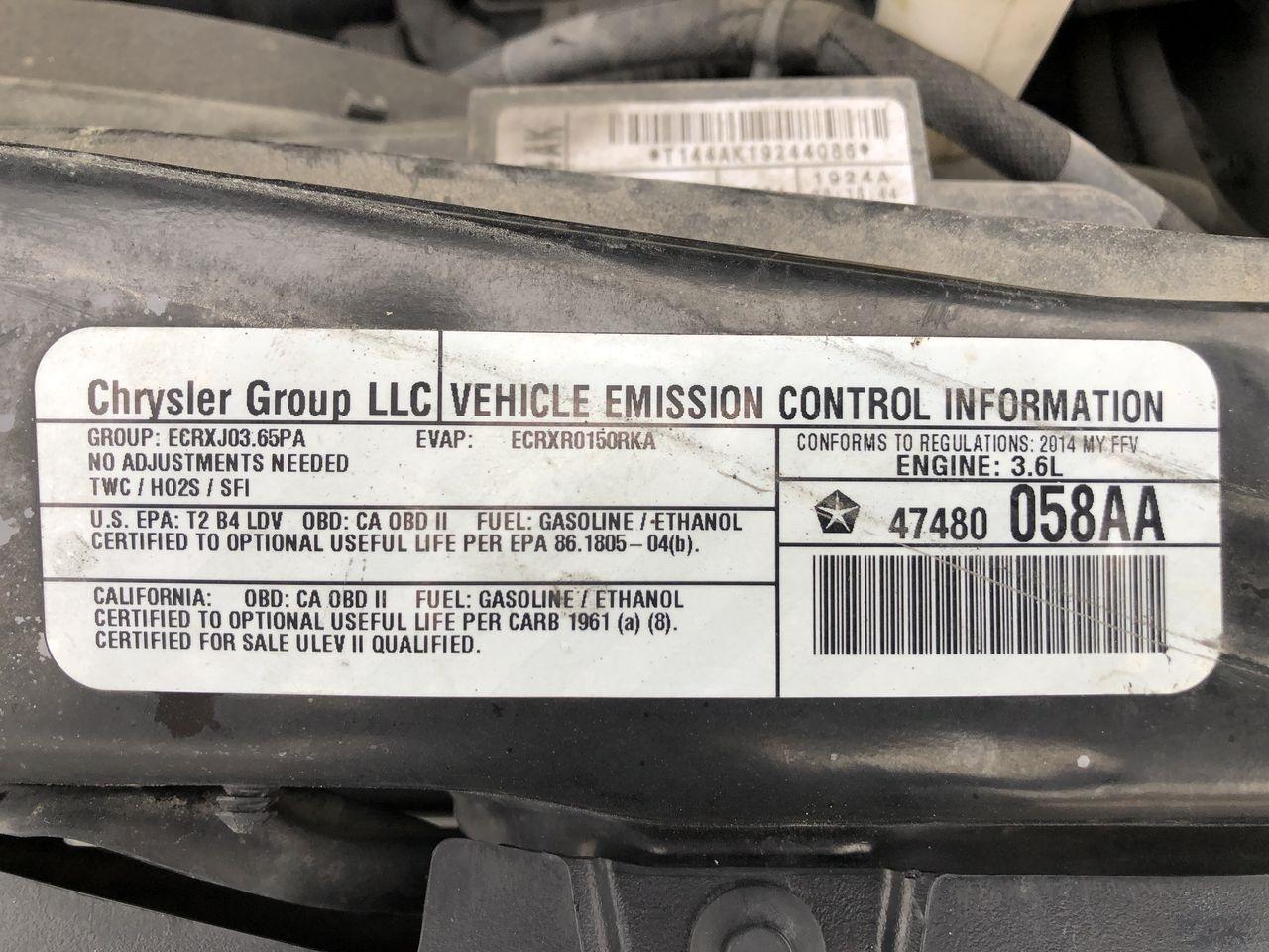 Dodge Grand Caravan 4dr Wgn SXT 2014