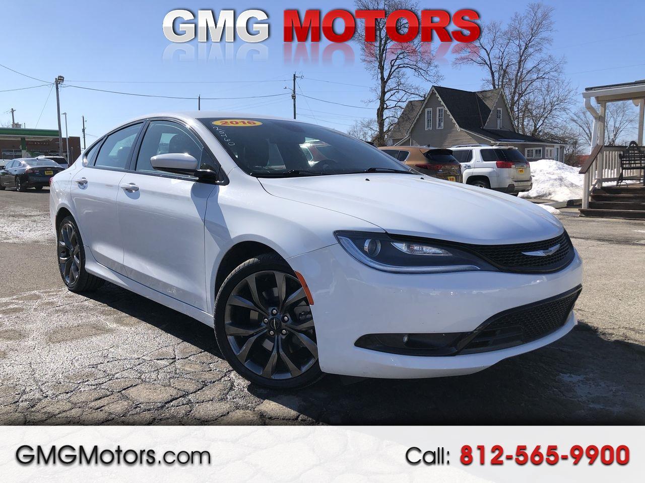 2016 Chrysler 200 S