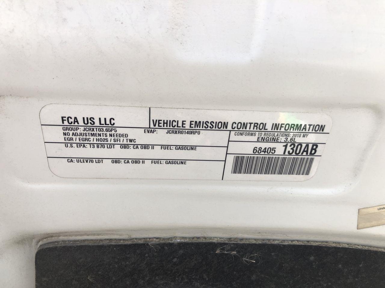 Chrysler Pacifica Touring L FWD 2018