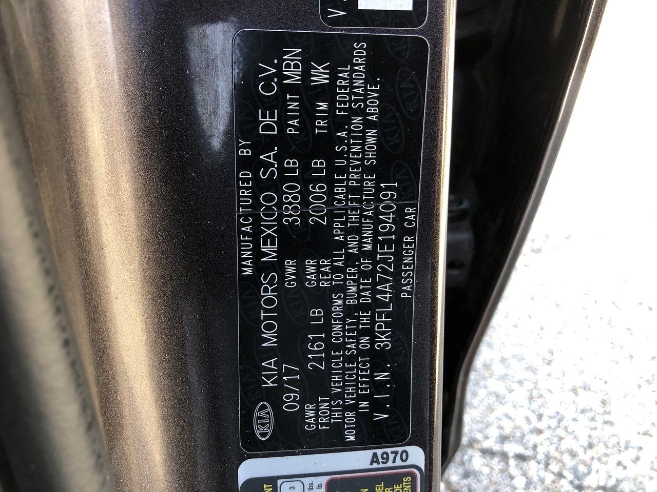 Kia Forte LX Auto 2018