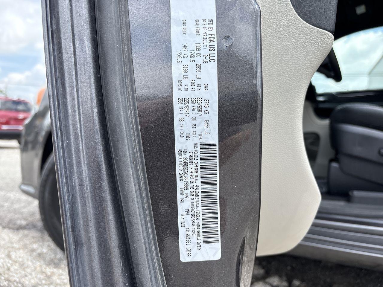 Dodge Grand Caravan SXT Wagon 2018