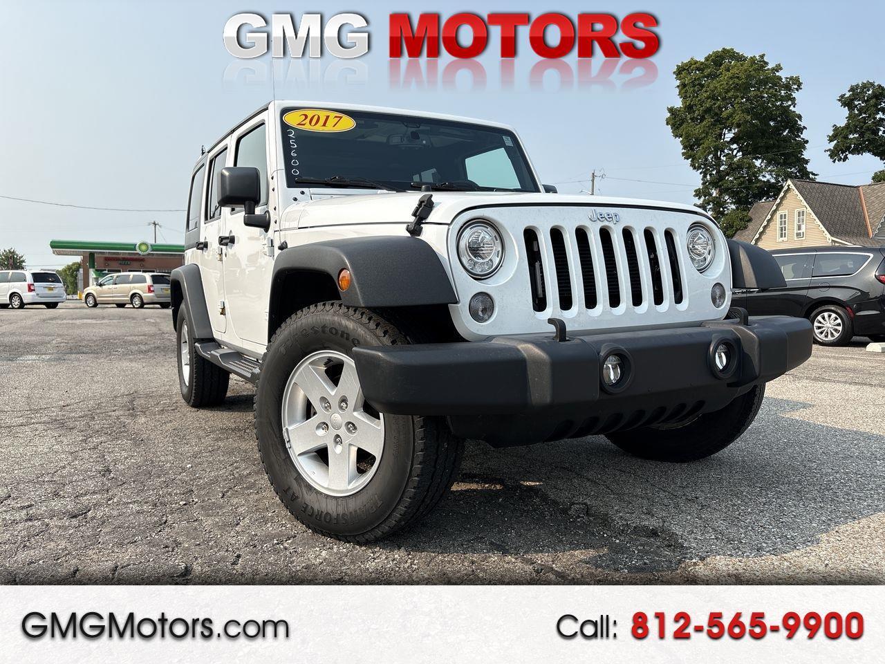 2017 Jeep Wrangler Unlimited Sport 4x4