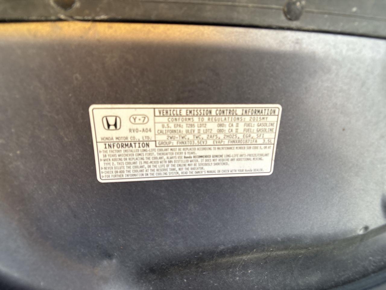 Honda Odyssey 5dr Touring 2015