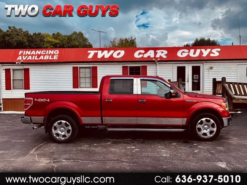 Used 2010 Ford F150 Lariat SuperCrew 6.5ft. Bed 4WD for Sale in