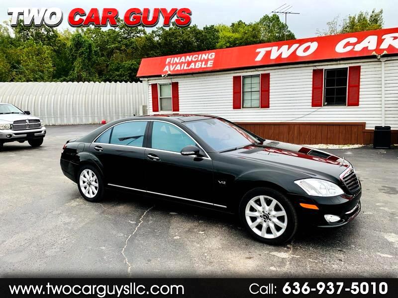 Used 2009 MercedesBenz SClass S600 for Sale in Festus MO 63028 Two