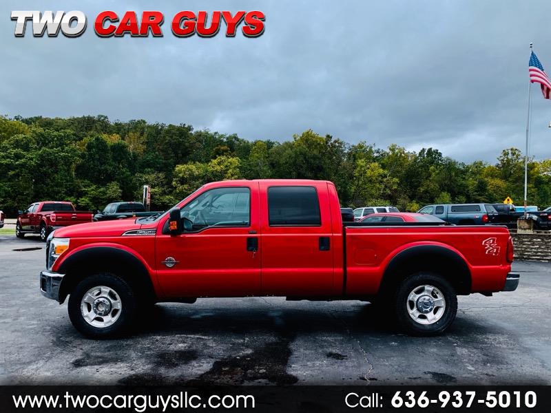 Used 2012 Ford F250 SD XLT Crew Cab 4WD for Sale in Festus MO 63028