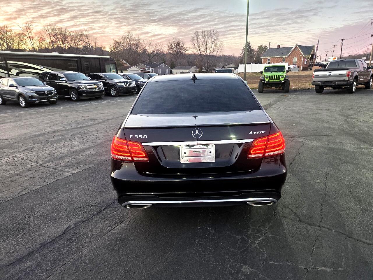 Mercedes-Benz E-Class E350 4MATIC Sedan 2014