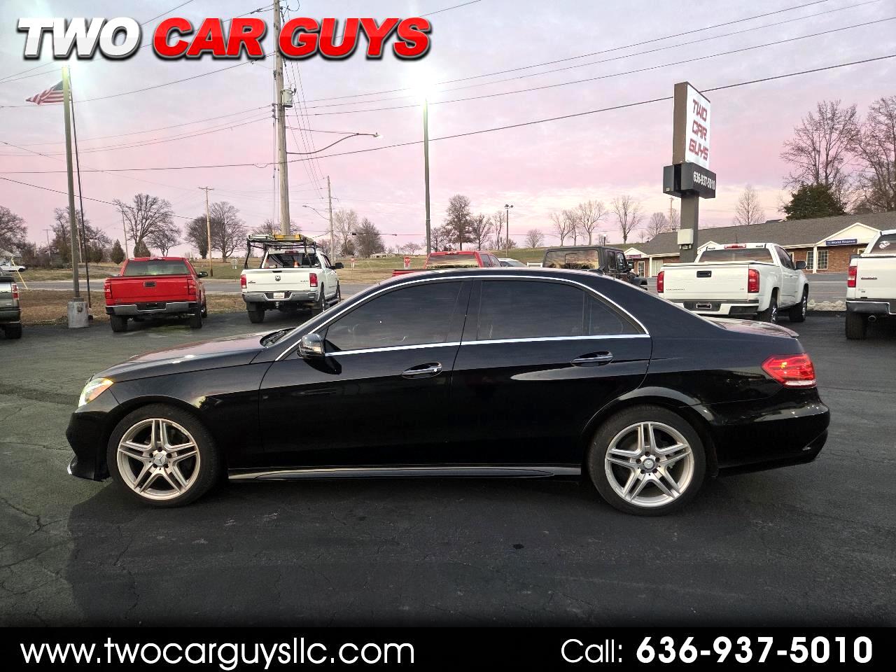 2014 Mercedes-Benz E-Class E350 4MATIC Sedan