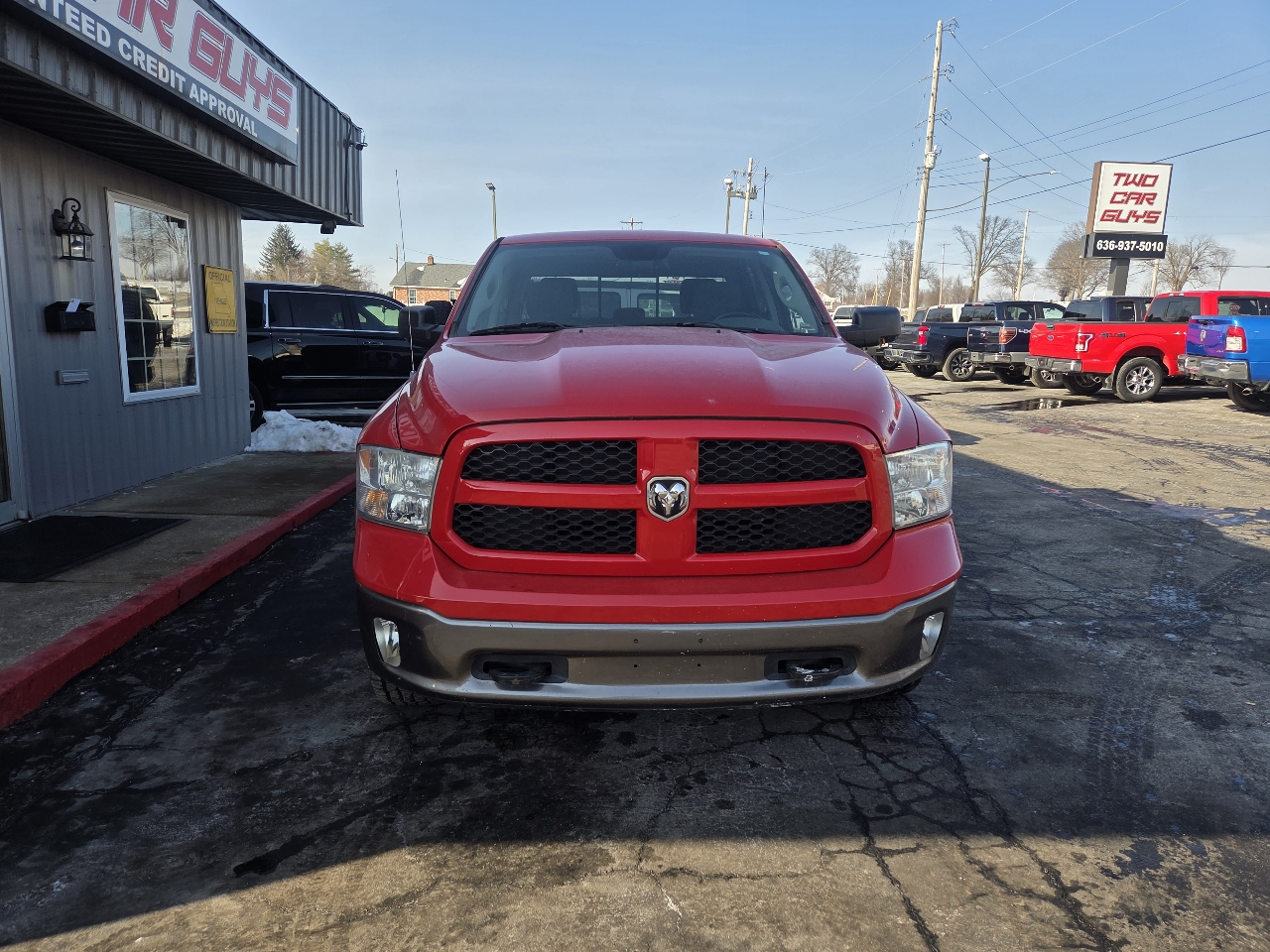 RAM 1500 SLT Crew Cab SWB 4WD 2013