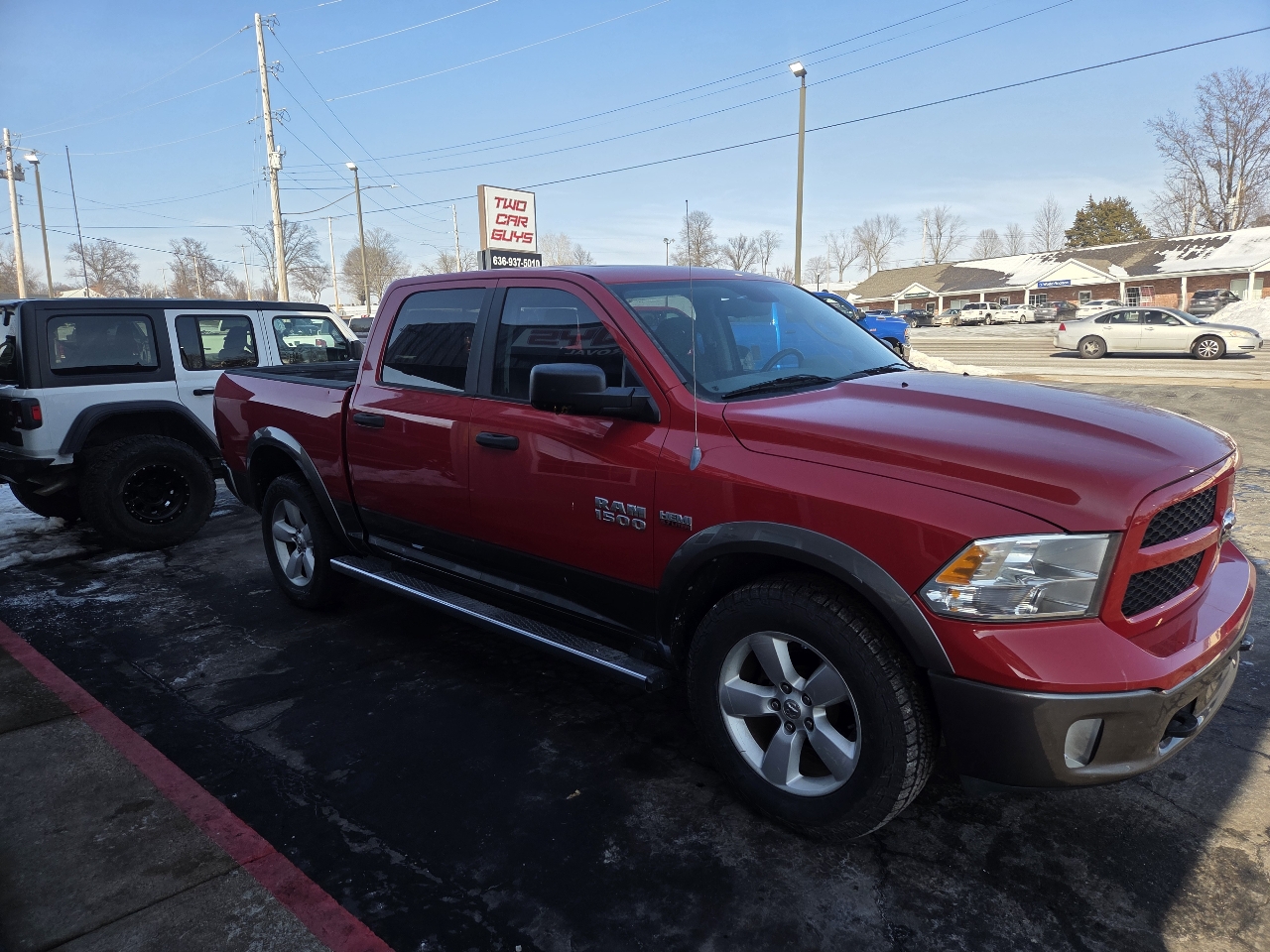 RAM 1500 SLT Crew Cab SWB 4WD 2013