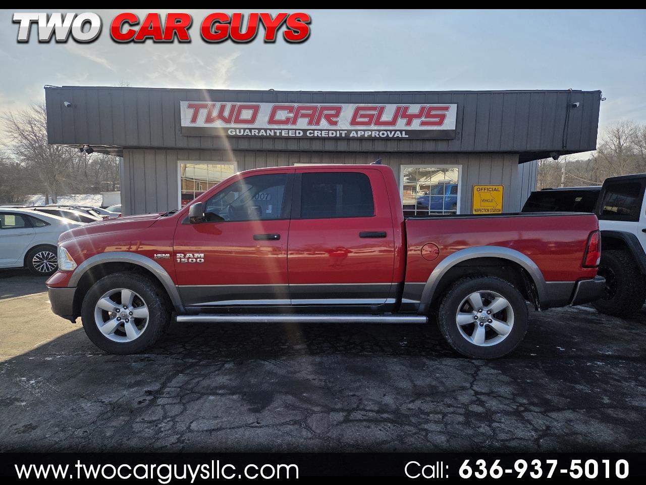 RAM 1500 SLT Crew Cab SWB 4WD 2013