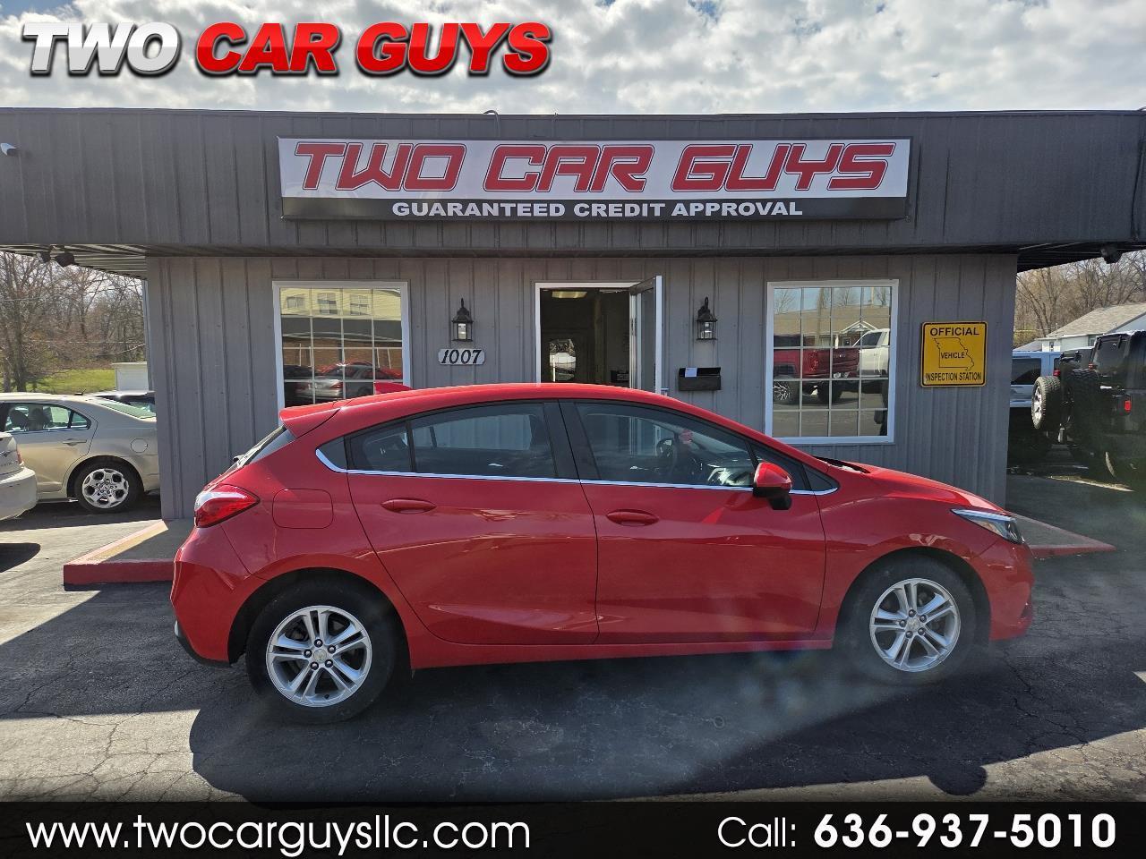 Chevrolet Cruze LT Auto Hatchback 2018