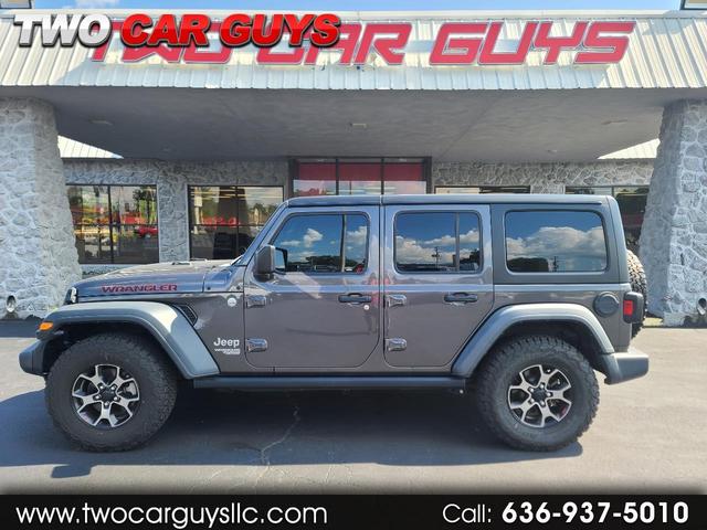 Gray 2018 Jeep Wrangler SUV / Crossover Four-Wheel Drive Manual