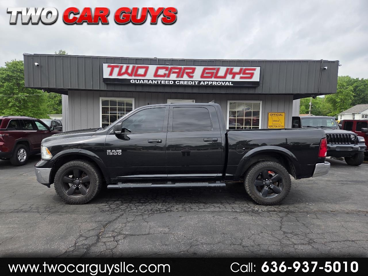 2016 RAM 1500 SLT Crew Cab SWB 4WD