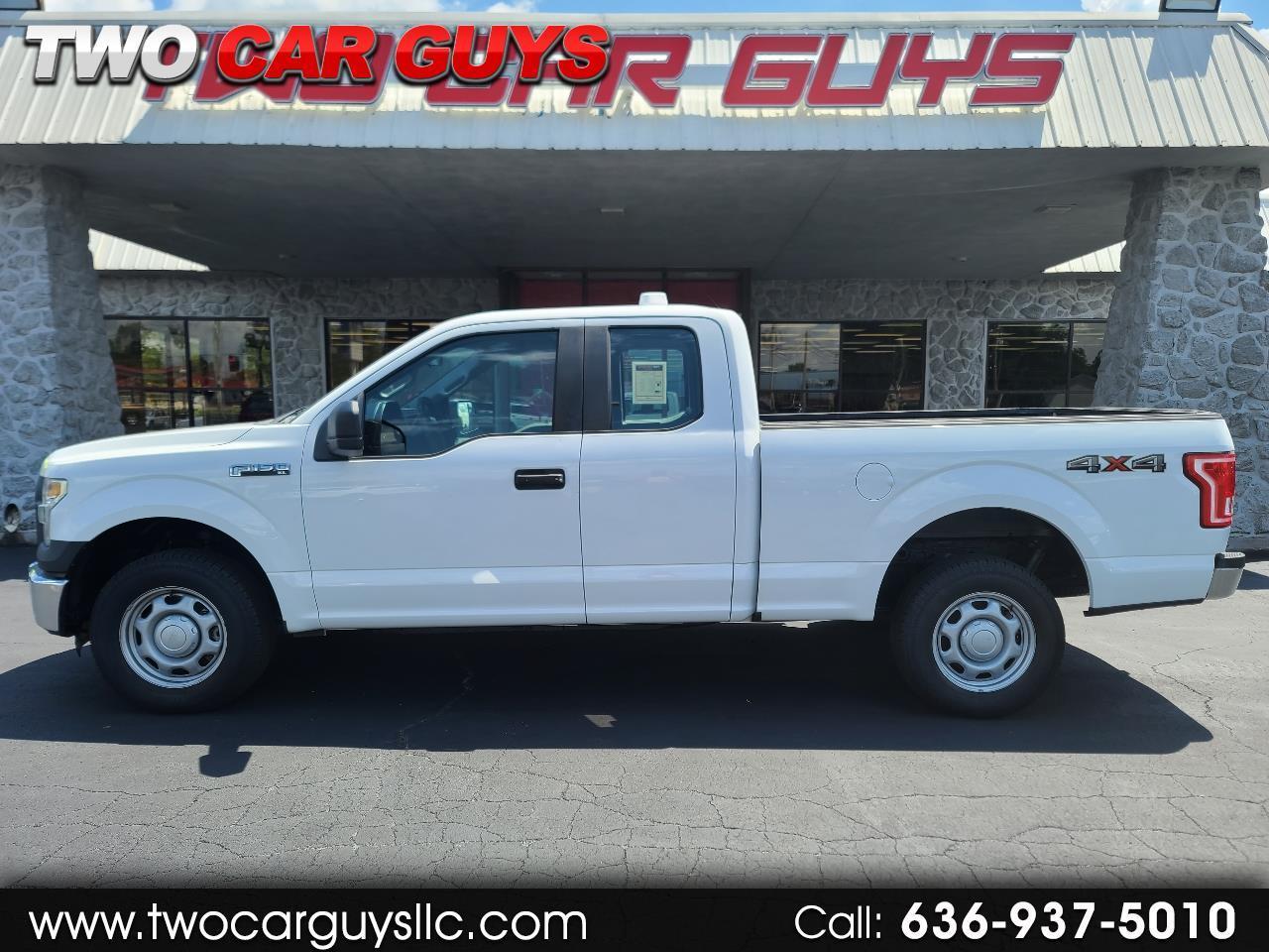 White 2016 Ford F-150 Pickup Truck  3-Speed Automatic