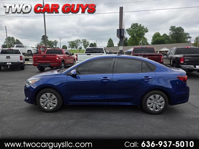 Blue 2019 Kia Rio S FWD Sedan Front-Wheel Drive