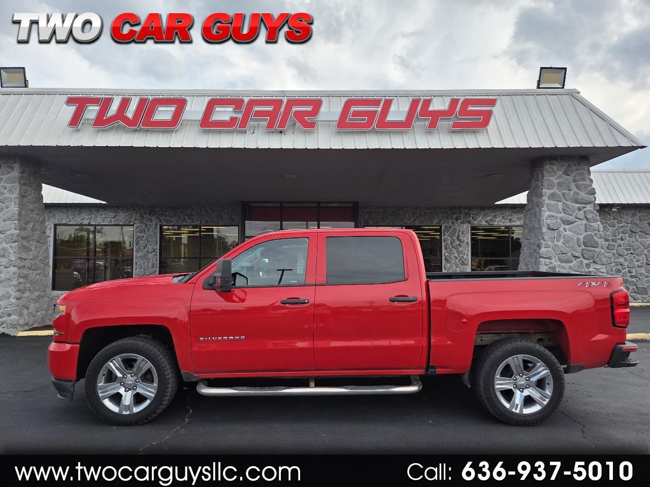 2018 Chevrolet Silverado 1500 Custom Crew Cab 4WD