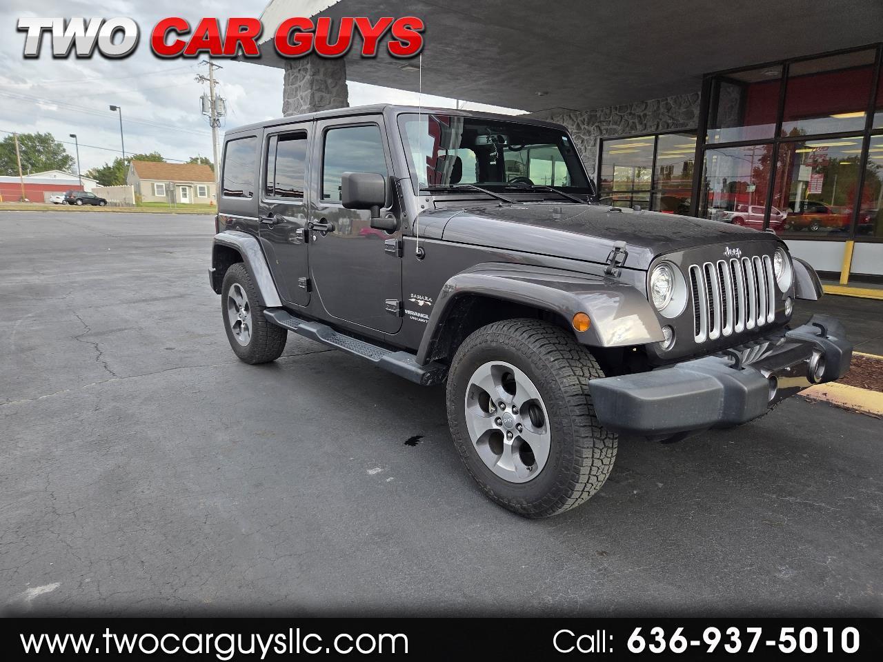 2017 Jeep Wrangler Unlimited Sahara 4WD