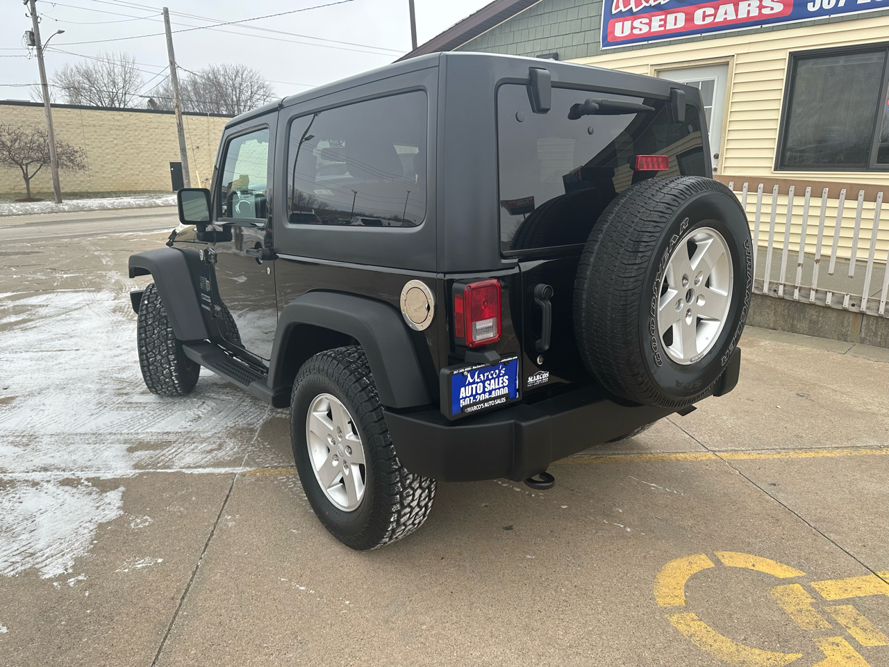 Jeep Wrangler 4WD 2dr Sport 2013