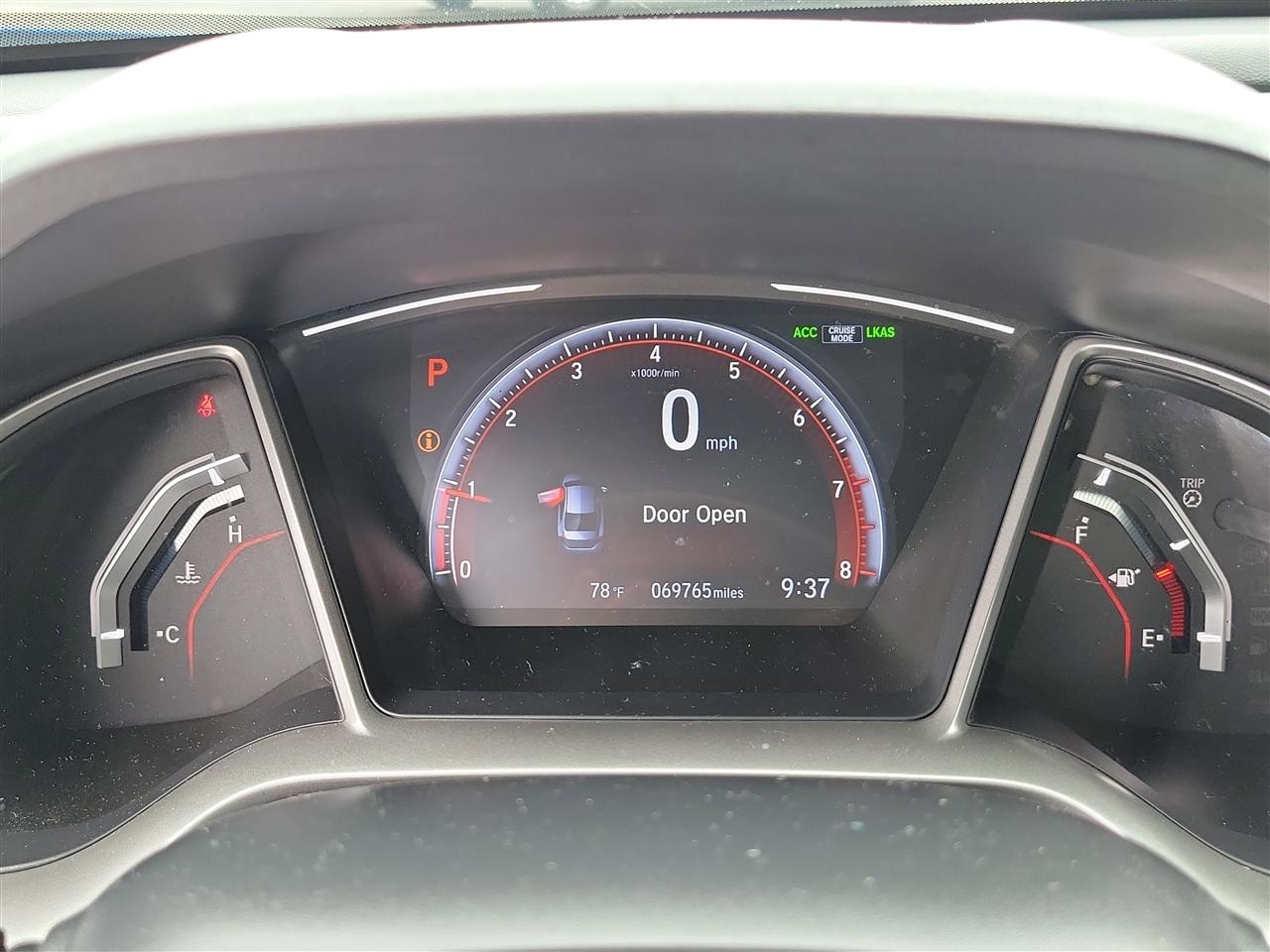 Honda Civic EX Honda Sensing Sedan CVT 2019