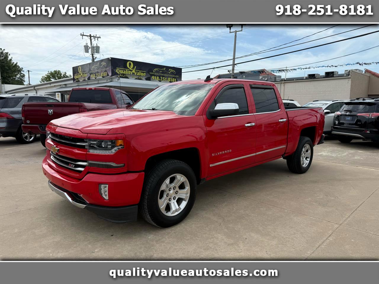 2017 Chevrolet Silverado 1500 4WD Crew Cab 143.5" LTZ w/2LZ