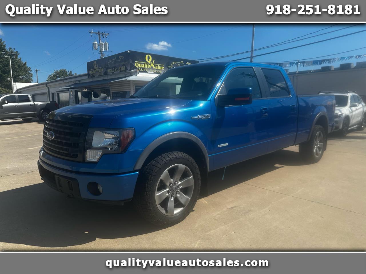 2012 Ford F-150 4WD SuperCrew 145" Platinum