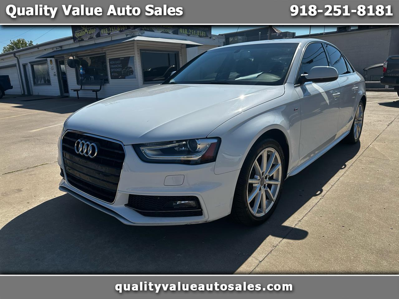 2015 Audi A4 4dr Sdn Auto quattro 2.0T Premium Plus