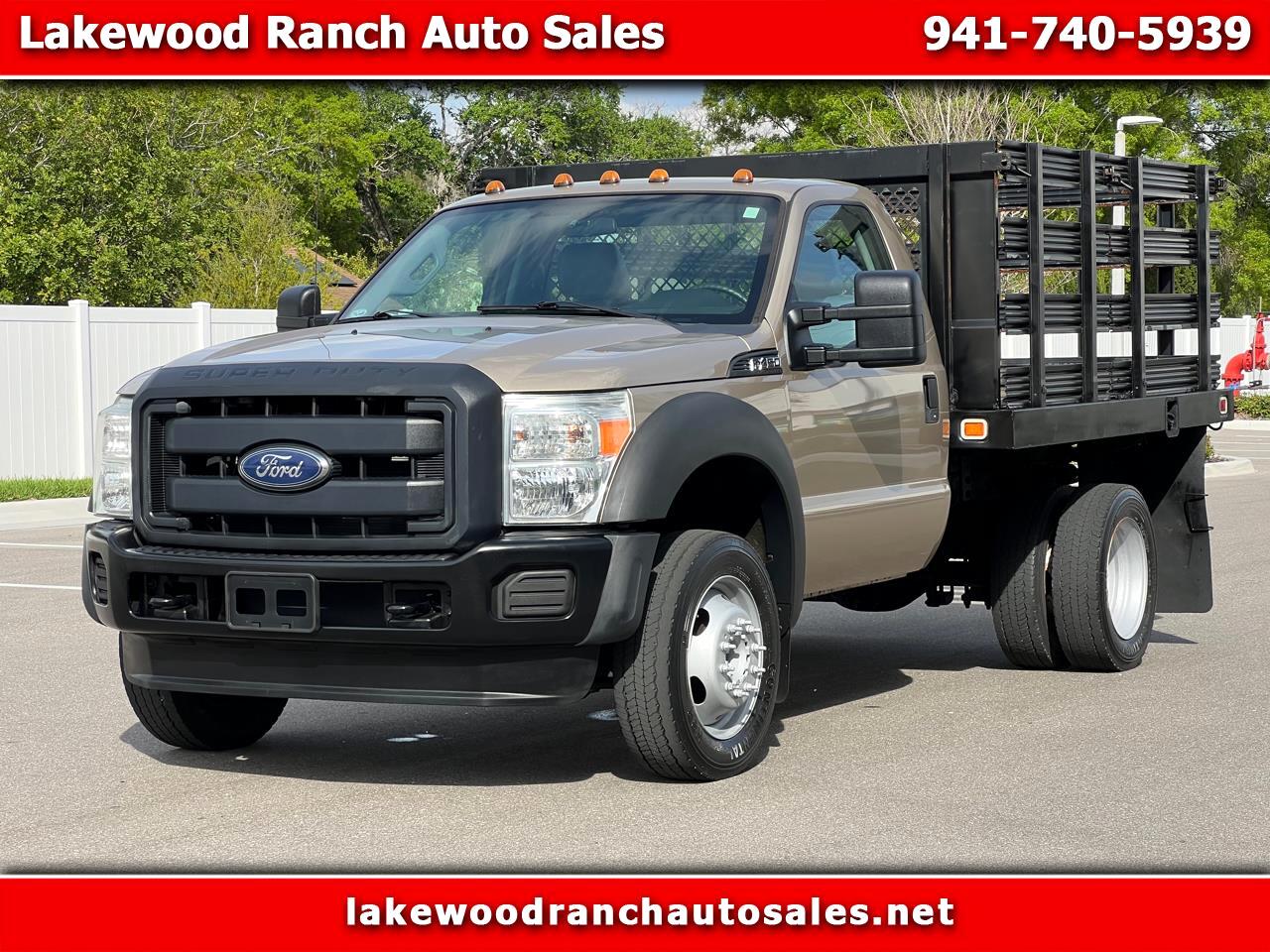 2013 Ford F-450 SD 10-Foot Stake Body