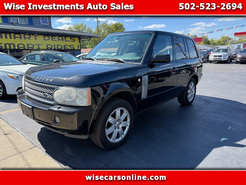 Land Rover Range Rover HSE 2008 Land Rover Range Rover HSE 2008