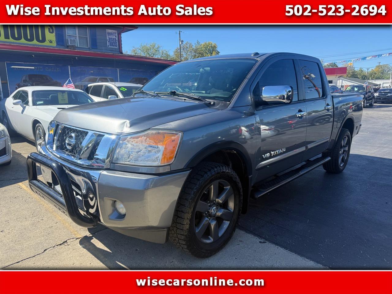 2015 Nissan Titan PRO-4X Crew Cab 4WD SWB