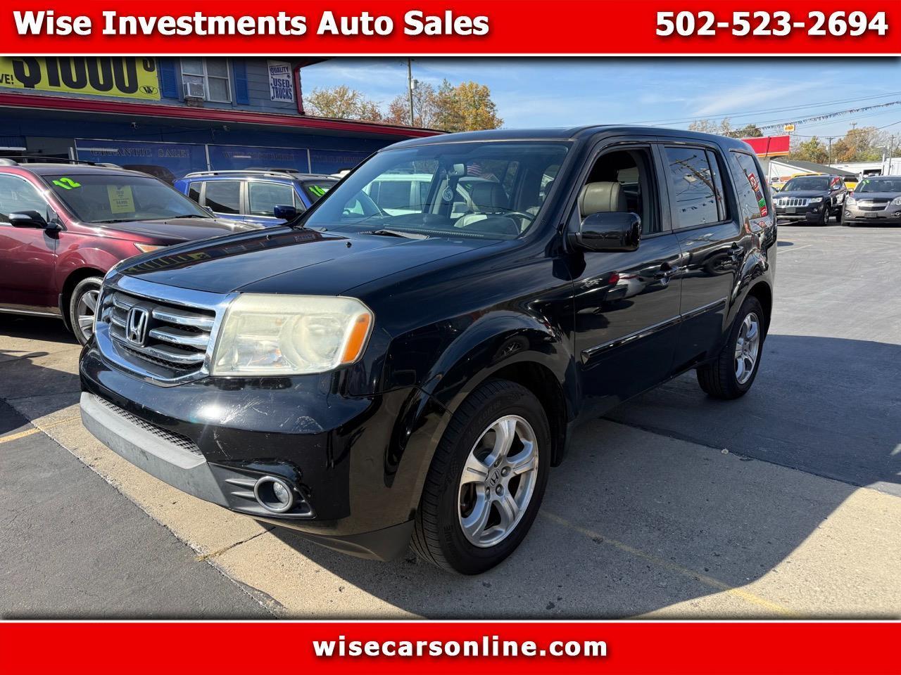 2014 Honda Pilot EX-L 4WD 5-Spd AT with DVD
