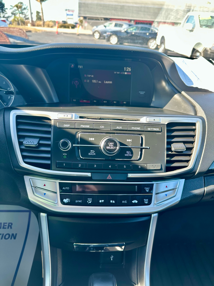 Honda Accord Sport Sedan CVT 2015