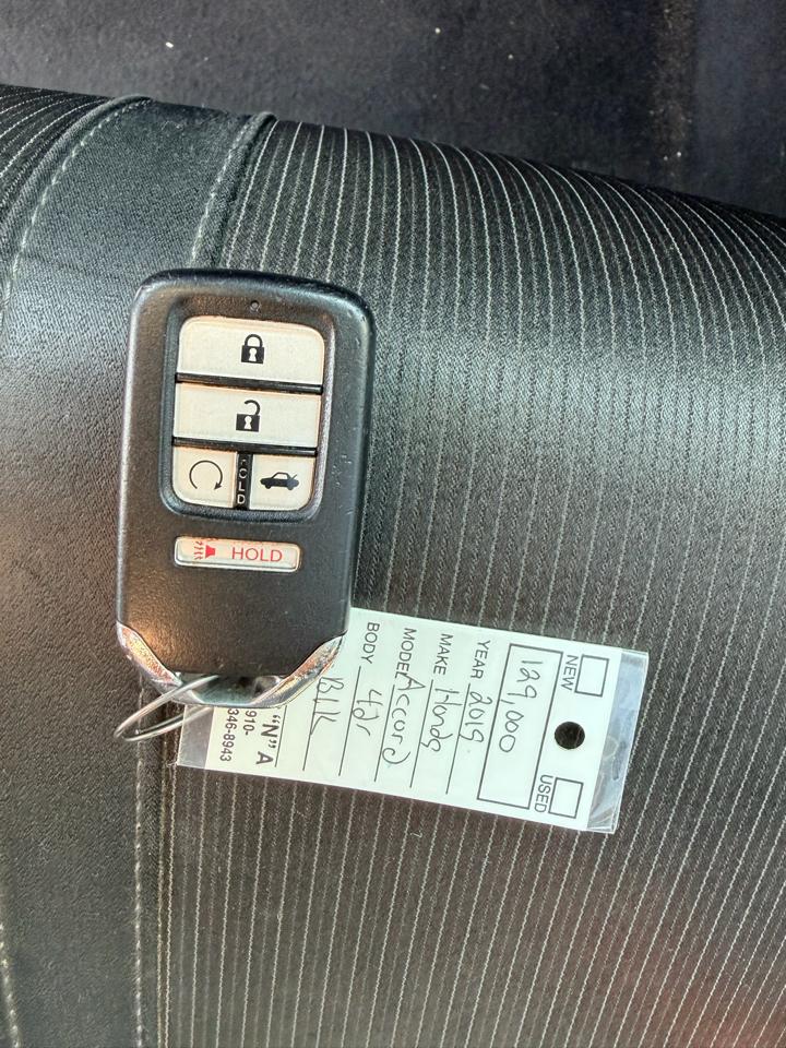 Honda Accord EX CVT 2019