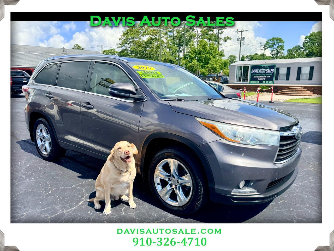 Toyota Highlander Limited AWD V6 2015