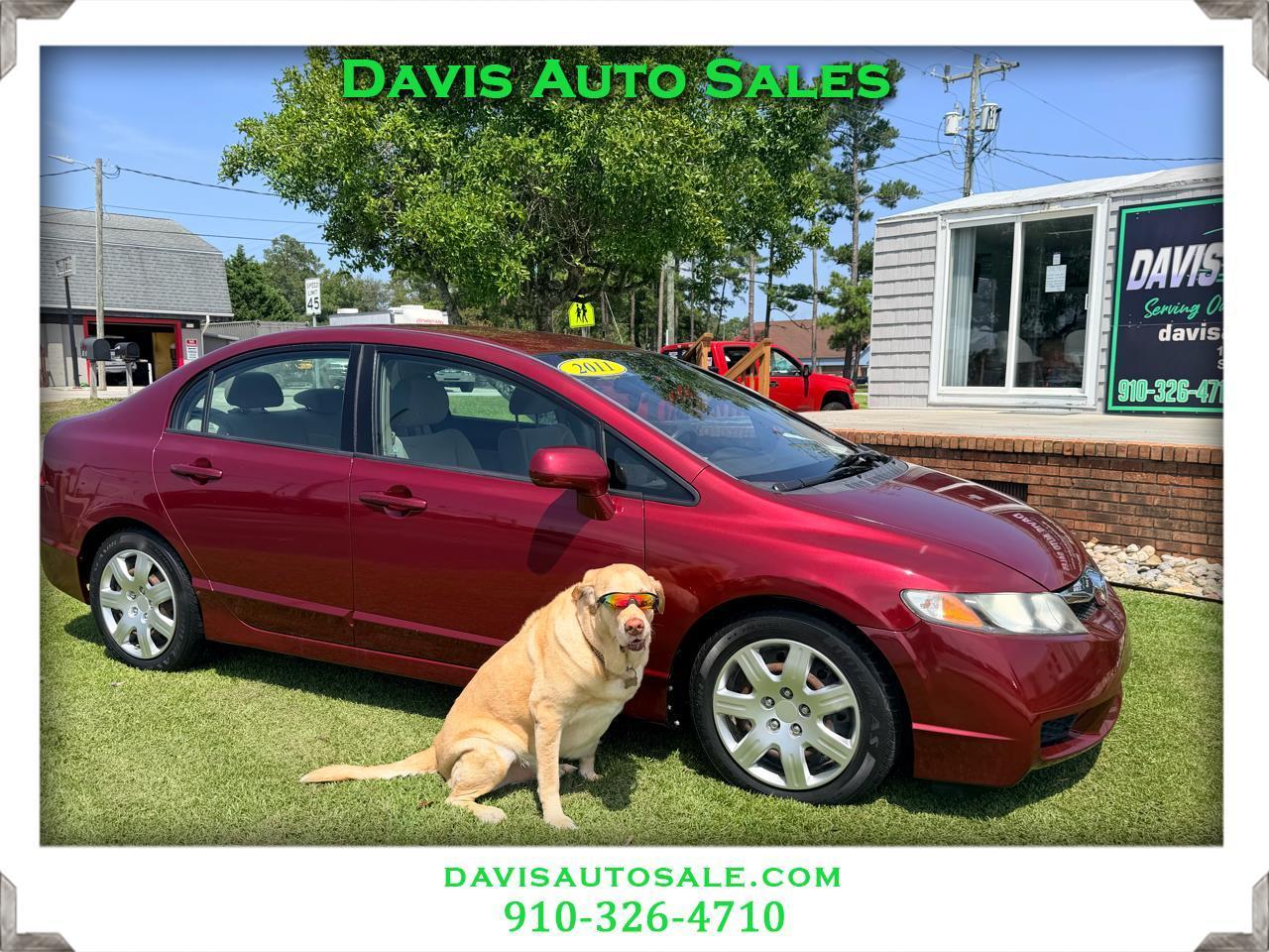 Honda Civic LX Sedan 5-Speed AT 2011