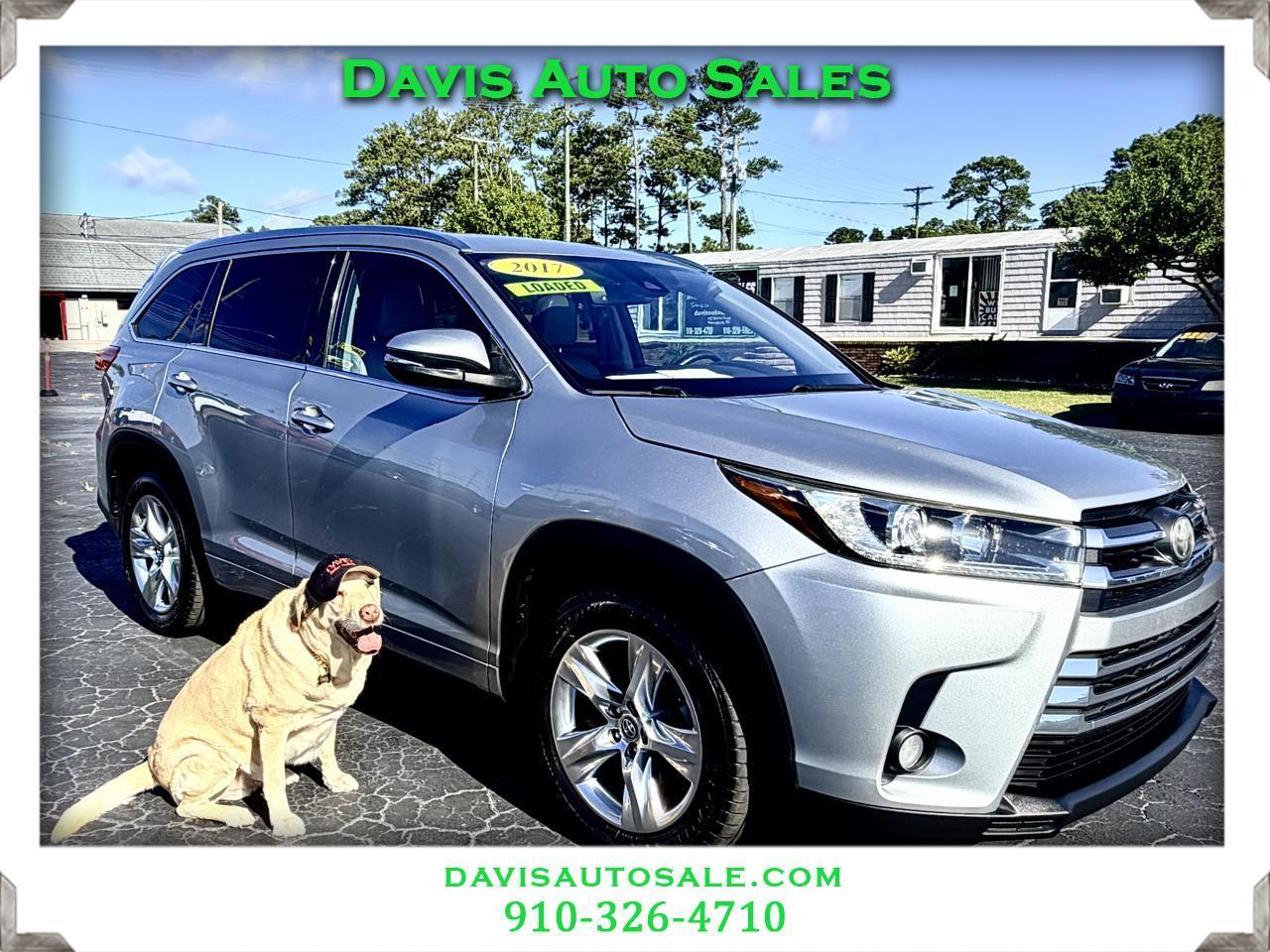 2017 Toyota Highlander Limited Platinum FWD V6