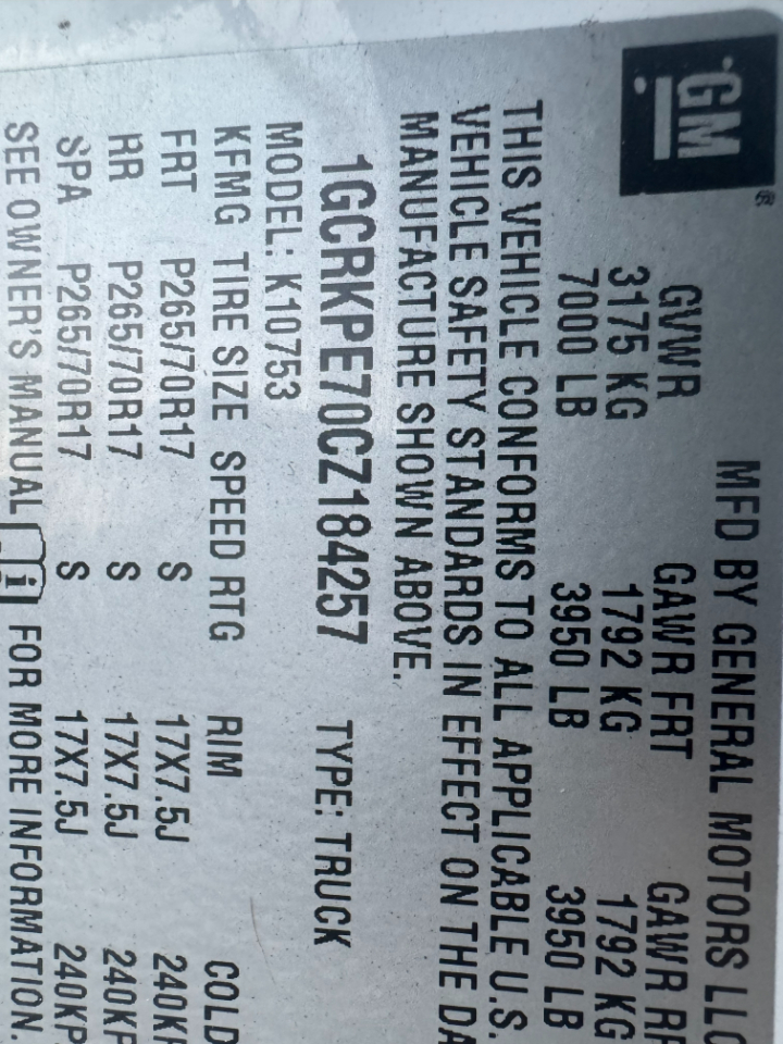 Chevrolet Silverado 1500 Work Truck Ext. Cab 4WD 2012