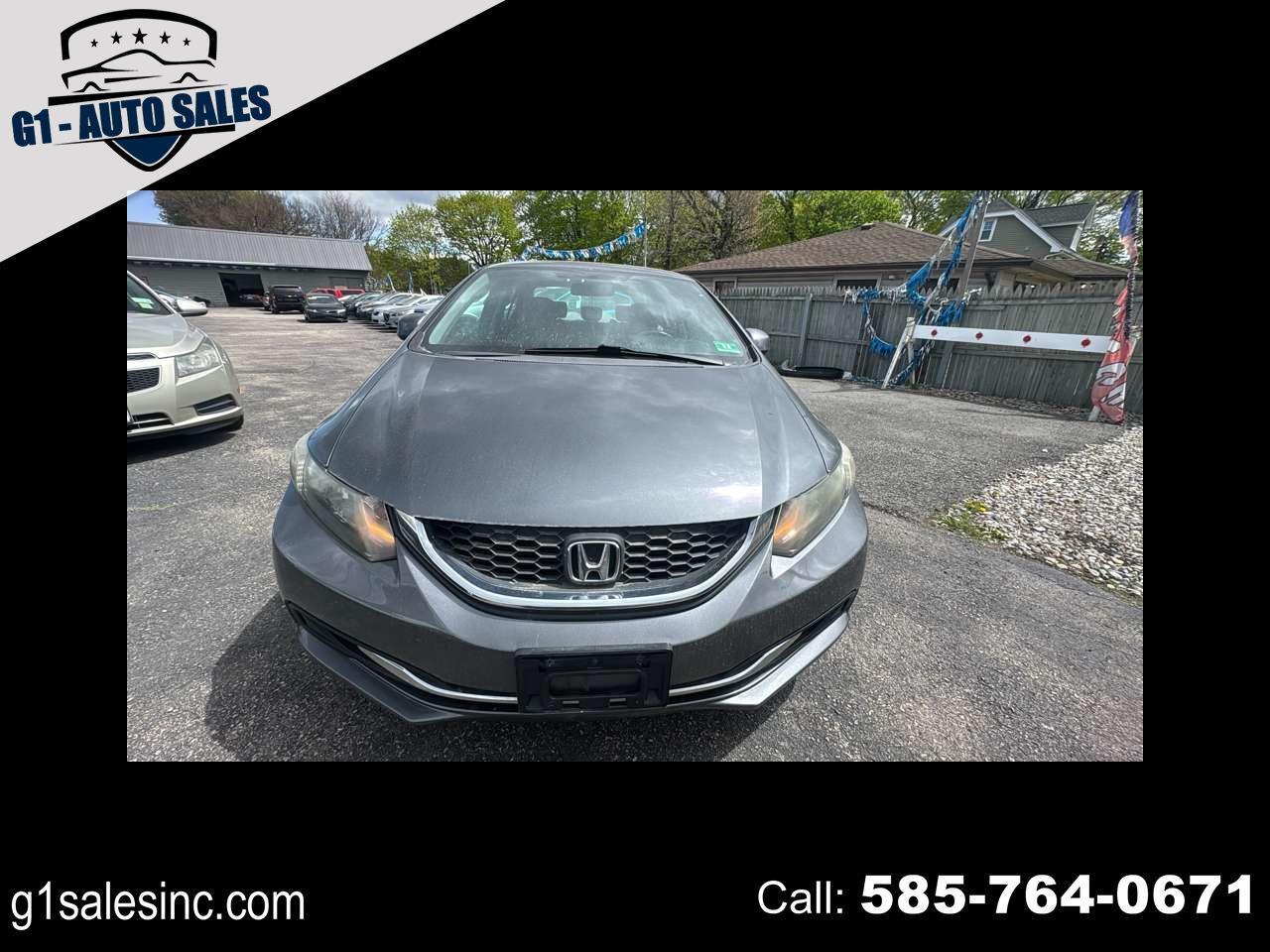 2013 Honda Civic LX Sedan 5-Speed AT