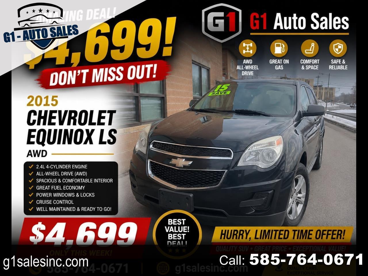 2015 Chevrolet Equinox LS AWD