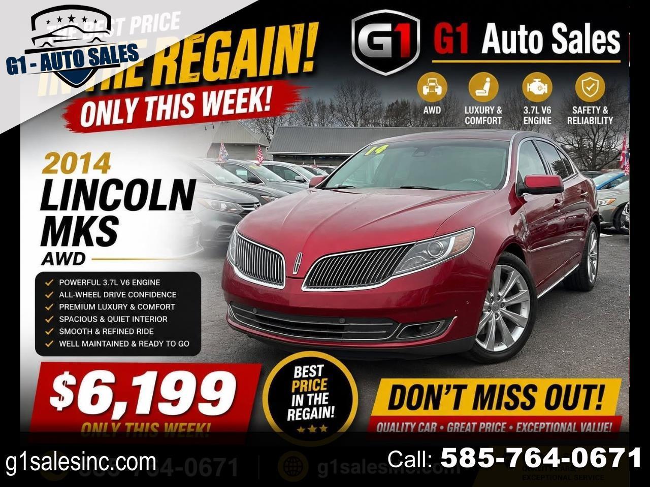 2014 Lincoln MKS AWD
