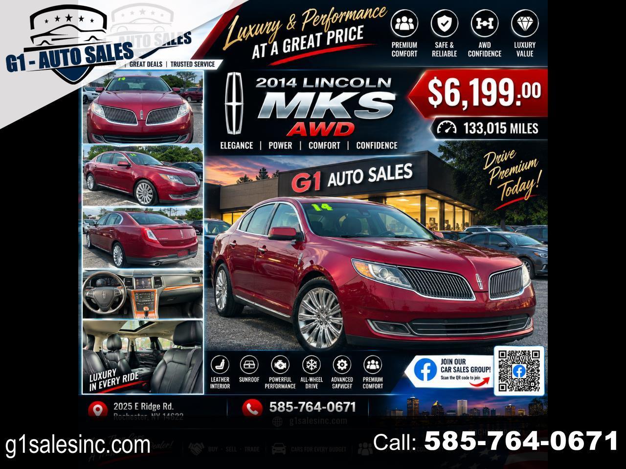 2014 Lincoln MKS AWD